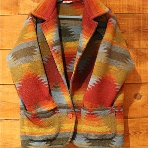 Vintage Lew Magram Pendleton Style Wool Jacket